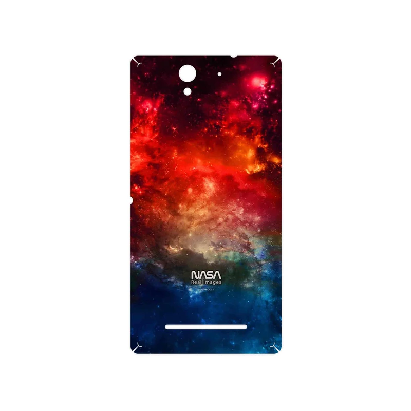 برچسب پوششی ماهوت مدل Universe b NASA 8 مناسب برای گوشی موبایل سونی Xperia C3 Dual