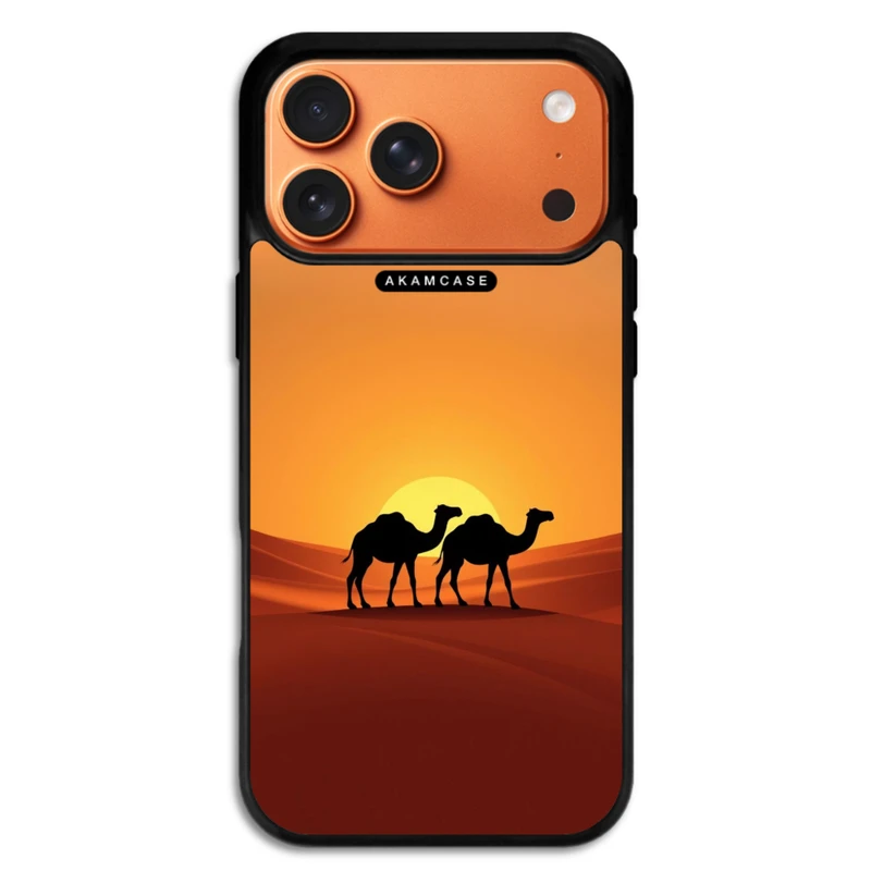 کاور آکام مدل AMC-WA17PROMAX-DESERT-13 مناسب برای گوشی موبایل اپل iPhone 17 Pro Max