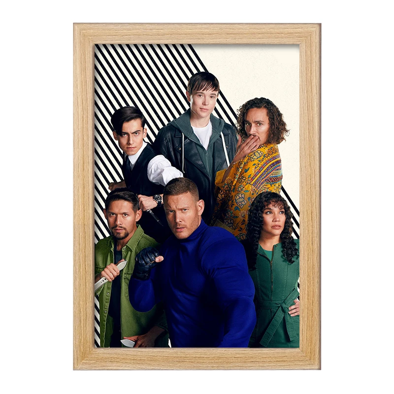 تابلو خندالو مدل سریال آکادمی آمبرلا The Umberella Academy کد 28541