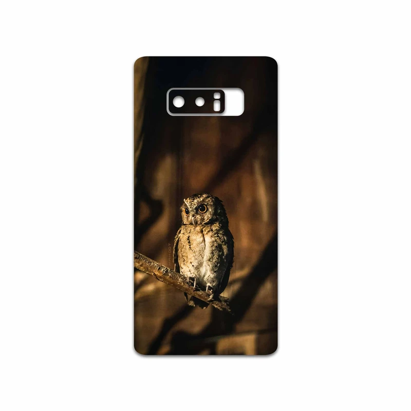 برچسب پوششی ماهوت مدل Owl مناسب برای گوشی موبایل سامسونگ Galaxy Note 8