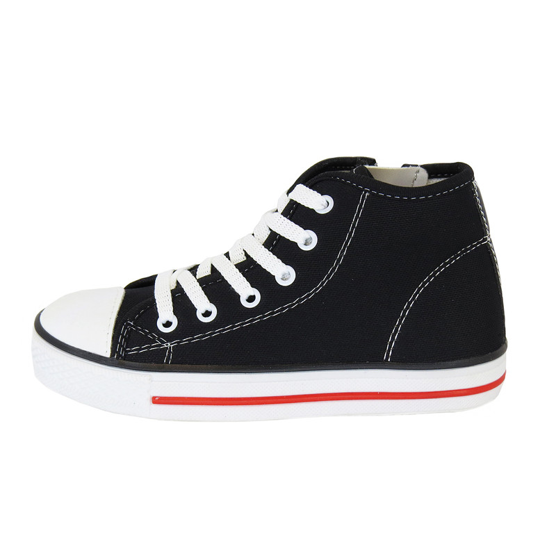 کفش راحتی  مدل آل اِستار زیپی رنگ مشکی