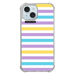 AKAM AMCWTA15-PASTEL PATTERN7 Cover For Apple iPhone 15
