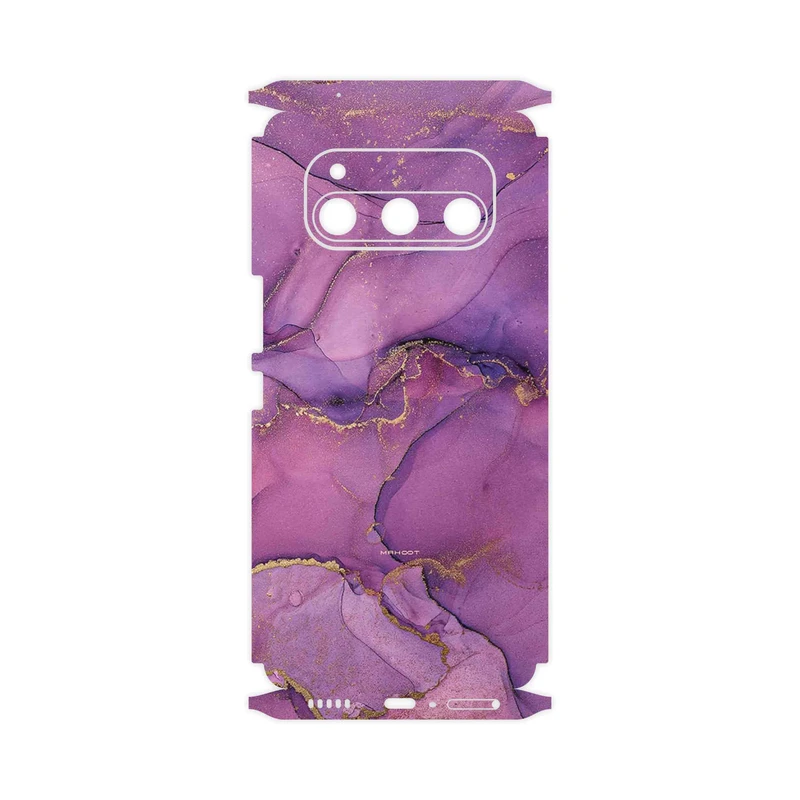 برچسب پوششی ماهوت مدل Purple Marble-FullSkin مناسب برای گوشی موبایل داریا Bond 5G
