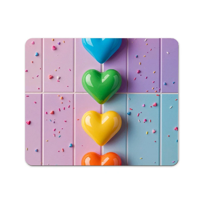 ماوس پد پاد آفرین طرح قلب کد 983 سایز 19*24 سانتی متر