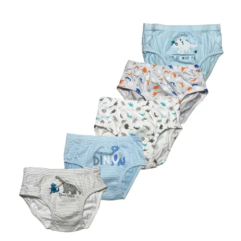 شورت پسرانه مدل اسلیپ دایناسور کد 3121 مجموعه 5 عددی