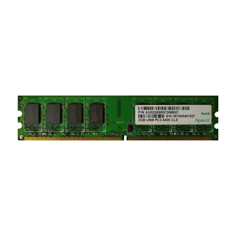 رم دسکتاپ DDR2 تک کاناله 800 مگاهرتز CL5 اپیسر مدل PC2-6400 ظرفیت 2 گیگابایت
