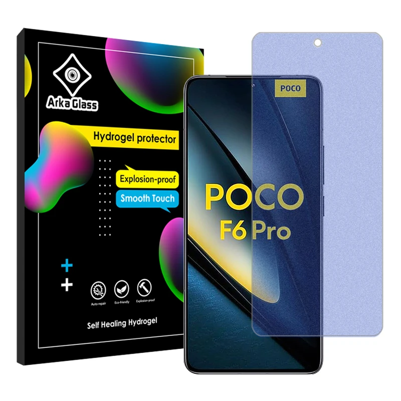 محافظ صفحه نمایش مات آنتی بلو آرکا گلس مدل Tough مناسب برای گوشی موبایل شیائومی Poco F6 Pro