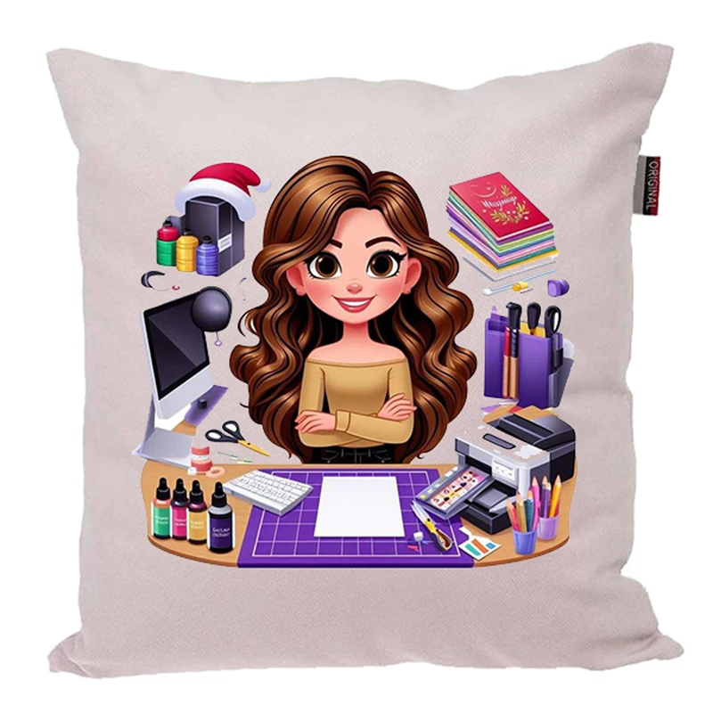 کوسن ناریکو مدل فانتزی طرح مشاغل کد 04774