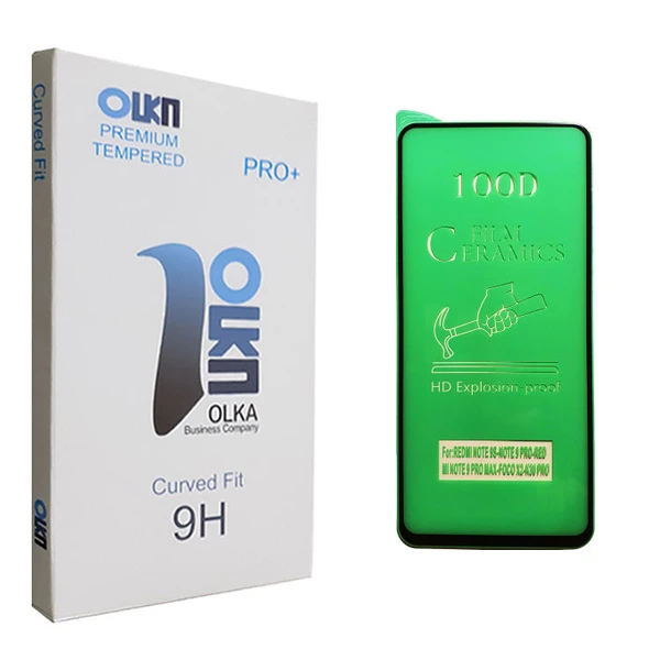 محافظ صفحه نمایش سرامیکی الکا مدل +PRO مناسب برای گوشی موبایل شیائومی Redmi Note 9
