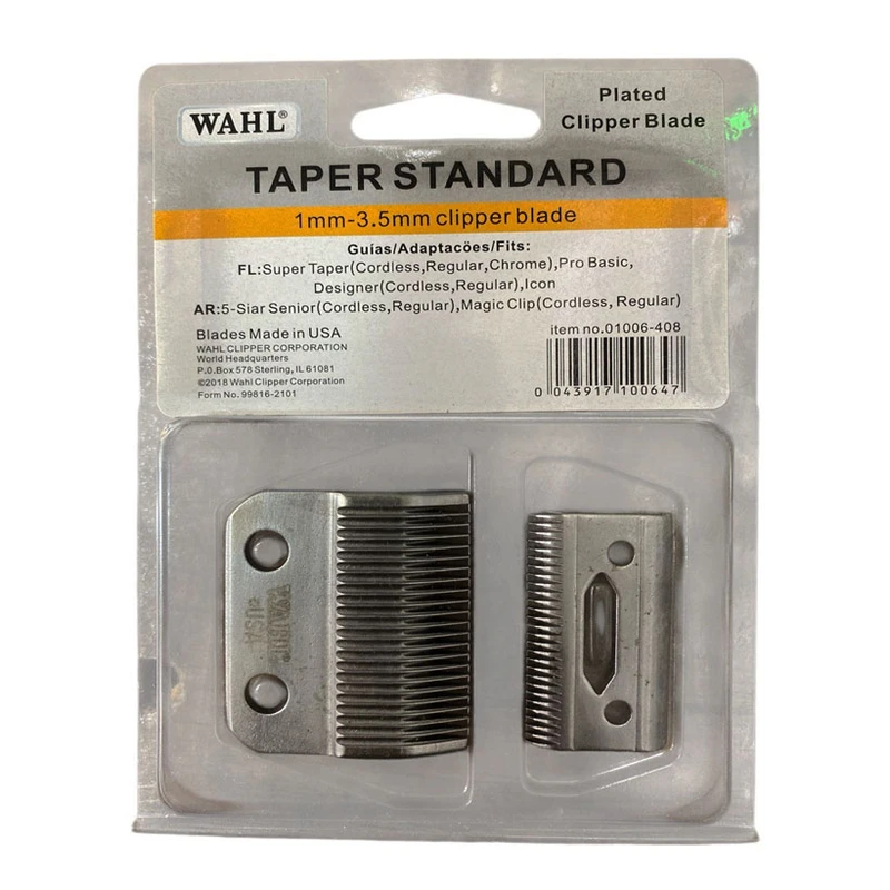 تیغ یدک ماشین اصلاح وال مدل TAPER STANDARD بسته 2 عددی