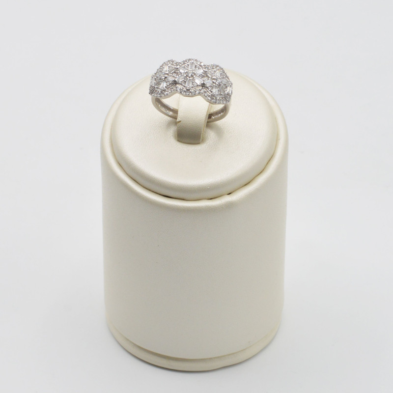 انگشتر طلا 18 عیار زنانه طلای فراهانی مدل مارکیز