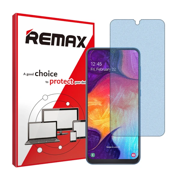 محافظ صفحه نمایش مات آنتی بلو ریمکس مدل HyMBLU مناسب برای گوشی موبایل سامسونگ Galaxy A50 