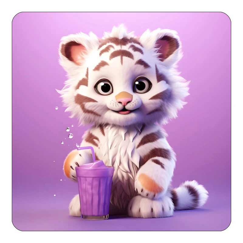 مگنت کاکتی طرح حیوانات کارتونی مدل mp28342