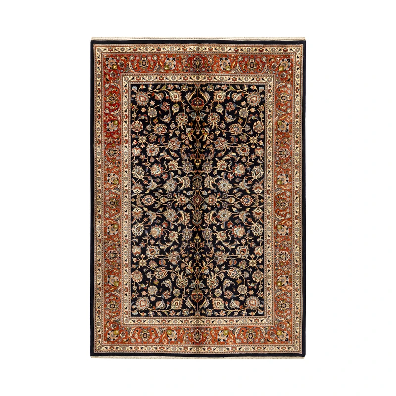 فرش دستبافت شش متری طرح خراسان کد 4.58.283