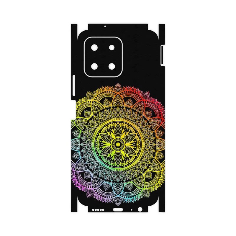 برچسب پوششی ماهوت مدل Mandala Design 4-FullSkin مناسب برای گوشی موبایل آنر X6