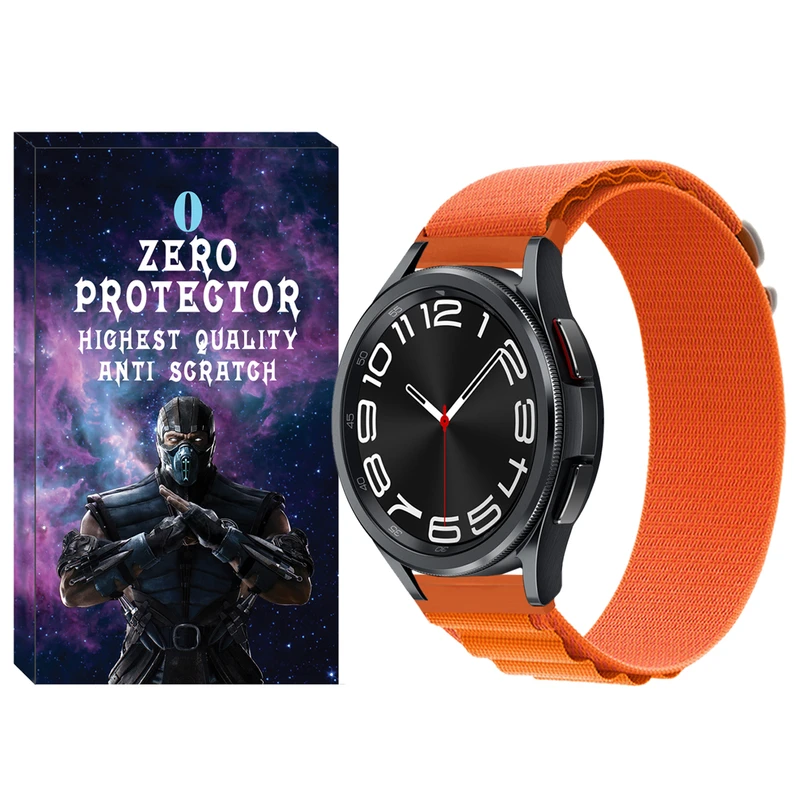 بند زیرو مدل Loop Alpine مناسب برای ساعت هوشمند سامسونگ Galaxy Watch 6 Classic 43mm