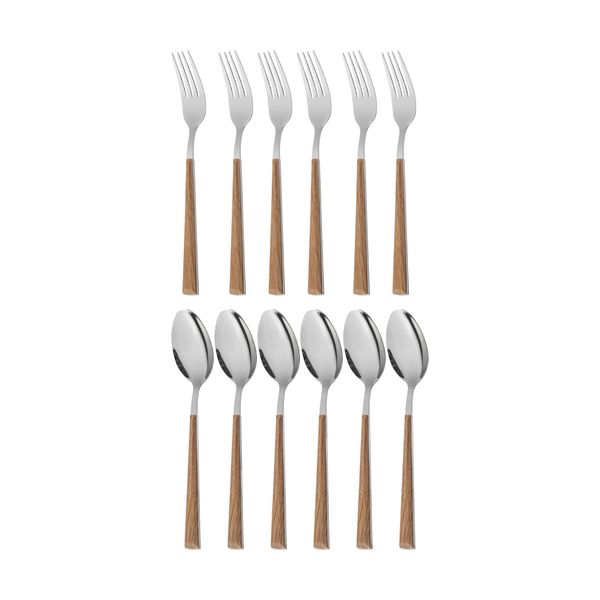 ست قاشق و چنگال 12 پارچه وینتج مدل VNI358