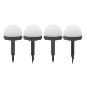 چراغ پارکی خورشیدی مدل BELL مجموعه 4 عددی 