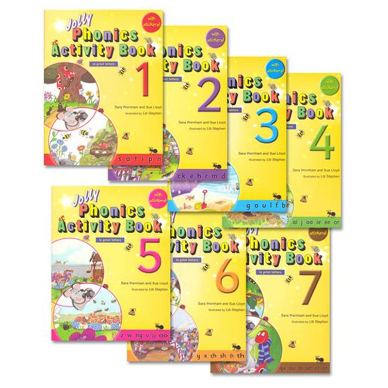 کتاب Jolly Phonics Activity Book اثر Sara Wernham and Sue Lioyd انتشارات jolly هفت جلدی
