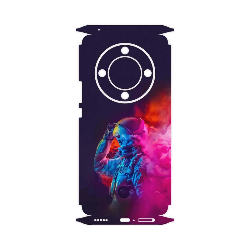 برچسب پوششی ماهوت مدل Smoke Rainbow Digital Art 1-FullSkin مناسب برای گوشی موبایل آنر X9b