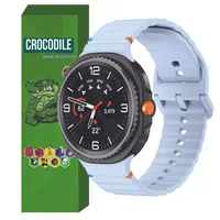 بند کروکودیل مدل W8-Sport مناسب برای ساعت هوشمند سامسونگ Galaxy Watch 8 / Watch 8 Classic
