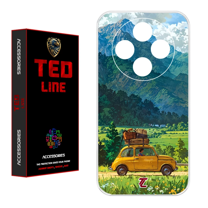 کاور تدلاین طرح سفر کد 1165 مناسب برای گوشی موبایل شیائومی Redmi 14C / Poco C75