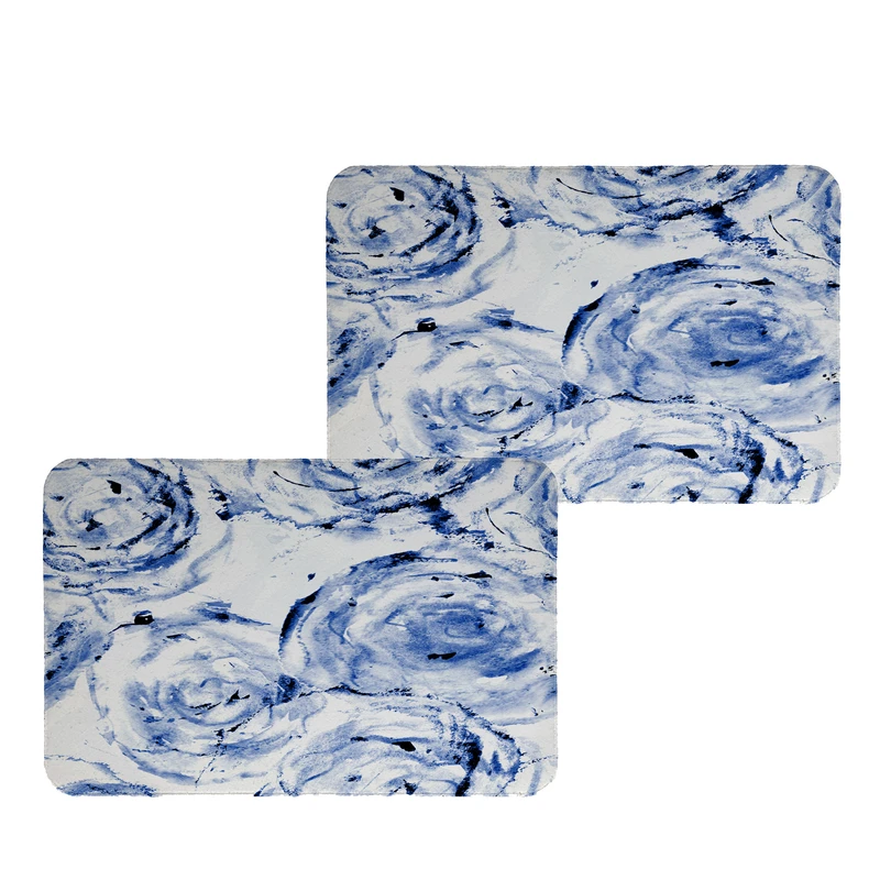 زیربشقابی طرح آبرنگی کد 9136 بسته 2 عددی 