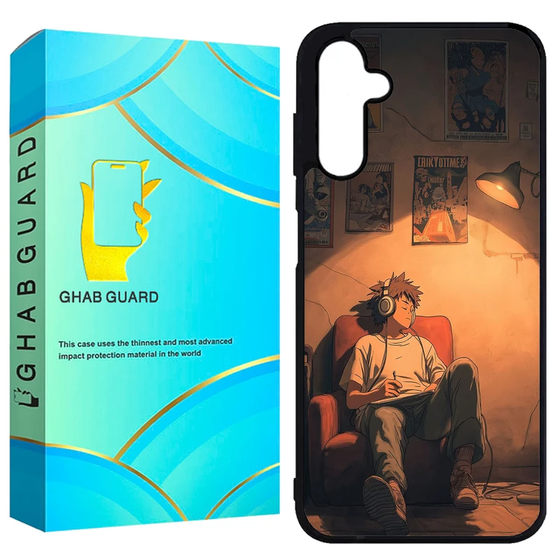 کاور قاب گارد طرح انیمه پسرانه مدل GCHPA25 مناسب برای گوشی موبایل سامسونگ Galaxy A25