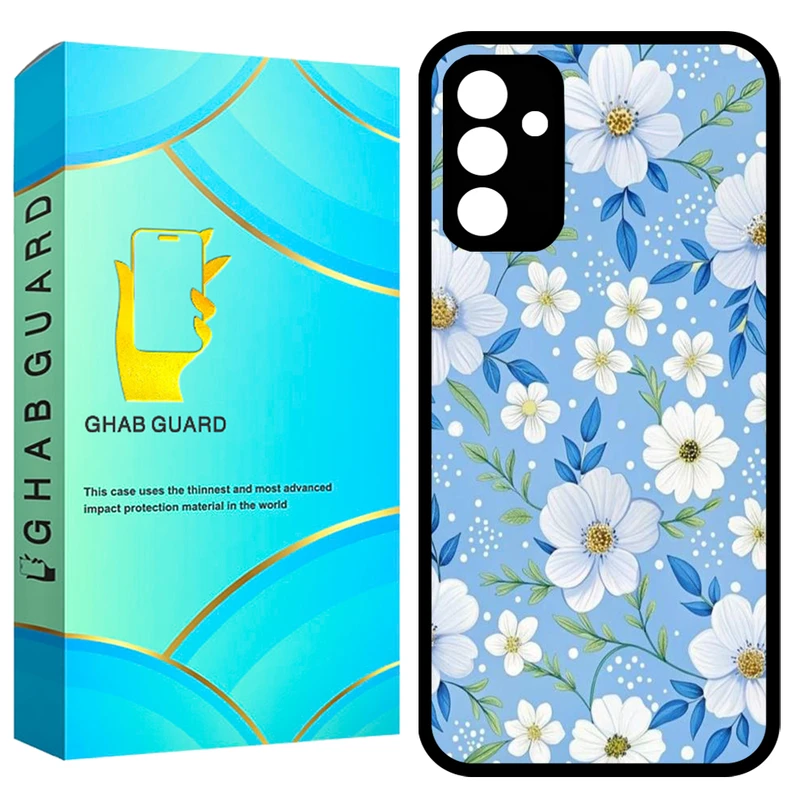 کاور قاب گارد طرح گل گلی مدل GCHPA34 مناسب برای گوشی موبایل سامسونگ Galaxy A34 5G