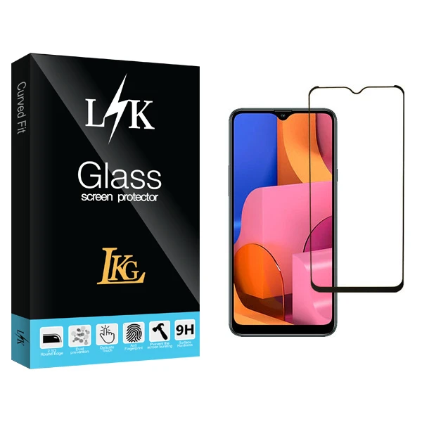 محافظ صفحه نمایش ال کا جی مدل LK Glass مناسب برای گوشی موبایل سامسونگ galaxy A20s
