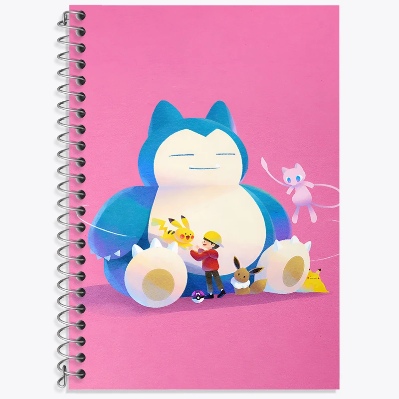 دفتر لغت 50 برگ خندالو طرح انیمه پوکمون (Pokemon) کد N5991