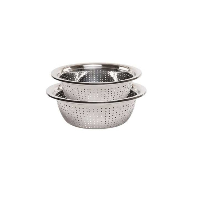 آبکش آشپزخانه کد R2426 مجموعه 2 عددی آبکش آشپزخانه کد R2426 مجموعه 2 عددی