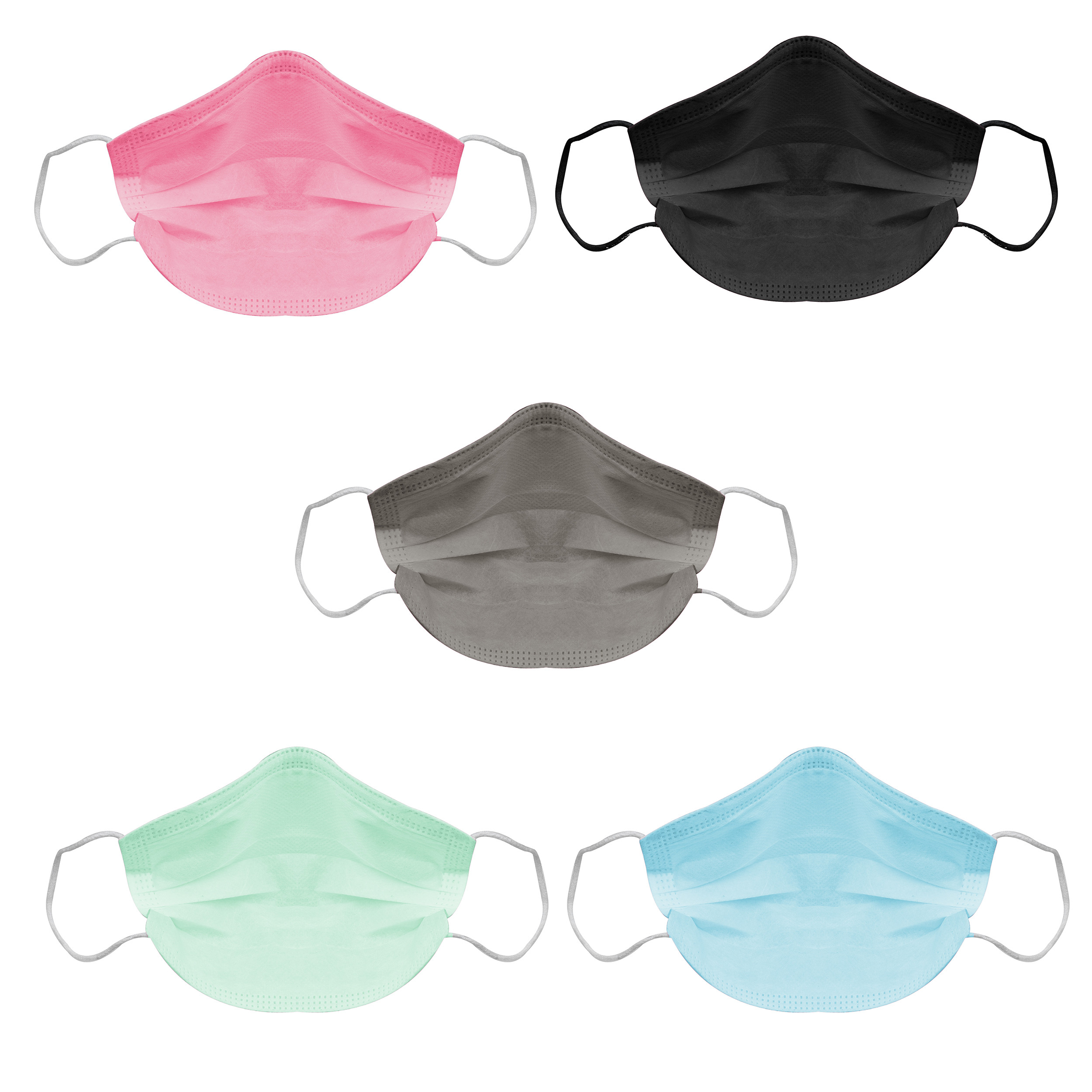 ماسک تنفسی اس اچ ام کد LY3-0071-CH بسته 10 عددی