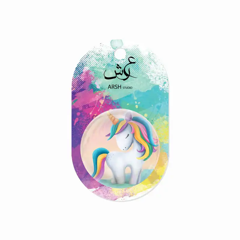 مگنت عرش طرح اسب تک شاخ کد Asm341