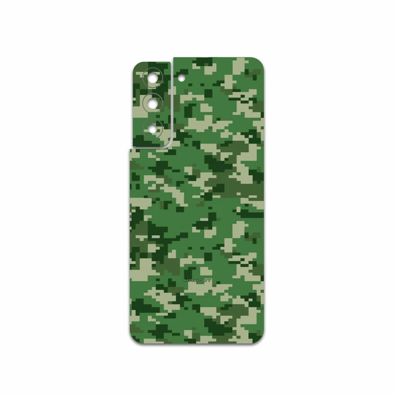 برچسب پوششی ماهوت مدل Army-Green-Pixel مناسب برای گوشی موبایل سامسونگ Galaxy S21 FE 5G