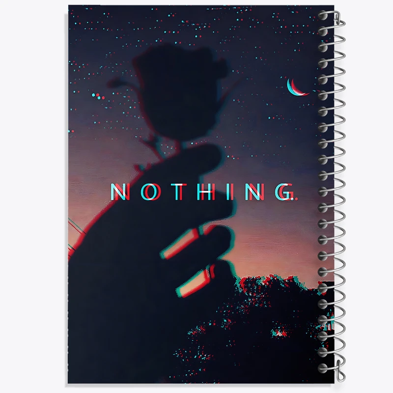 دفتر نقاشی 50 برگ خندالو طرح Nothing کد F5279