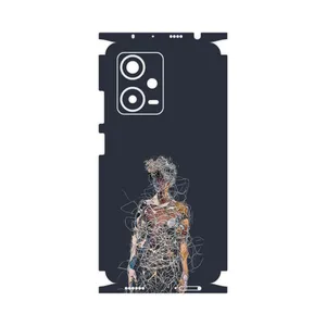 MAHOOT Strings Digital Art 1-FullSkin Cover Sticker for Xiaomi Redmi Note 12 Pro Plus