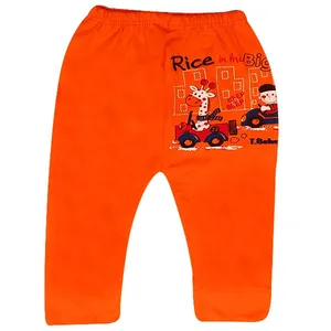 شلوار نوزادی مدل City رنگ نارنجی