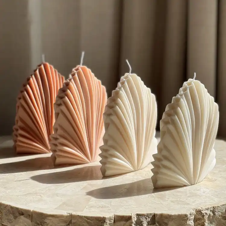 قالب شمع مدل برگ نخل بادبزنی