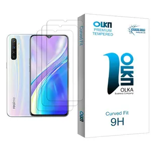 Cooling Olka Glass MIX003 Screen Protector For Realme XT Pack Of 3