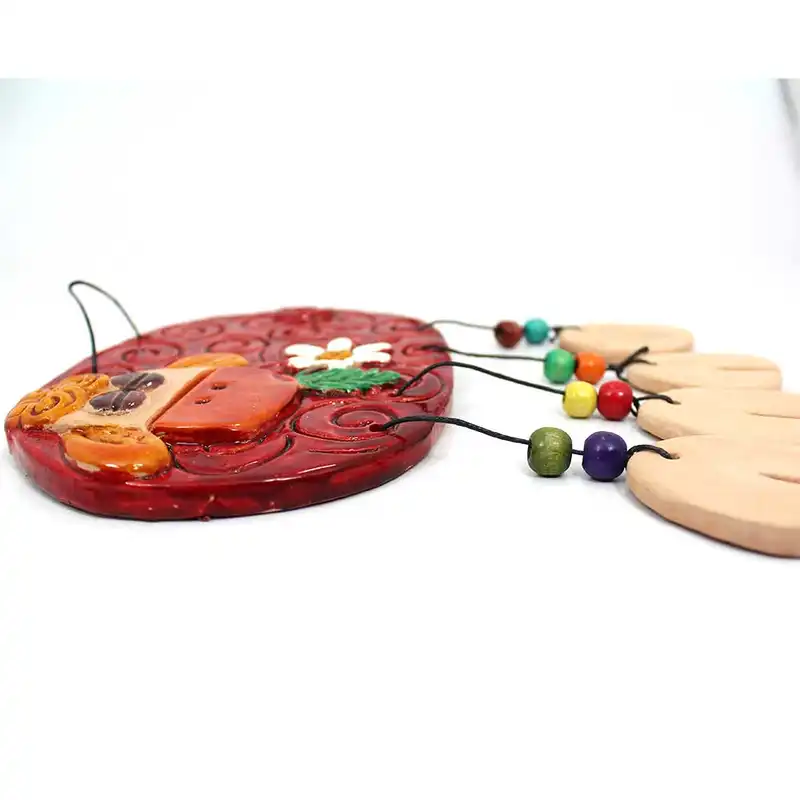 آویز سفالی مدل شان د شیپ