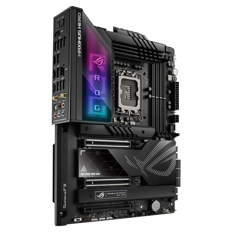مادربرد ایسوس مدل ROG MAXIMUS Z790 HERO 3 در وبزینر مادربرد ایسوس مدل ROG MAXIMUS Z790 HERO