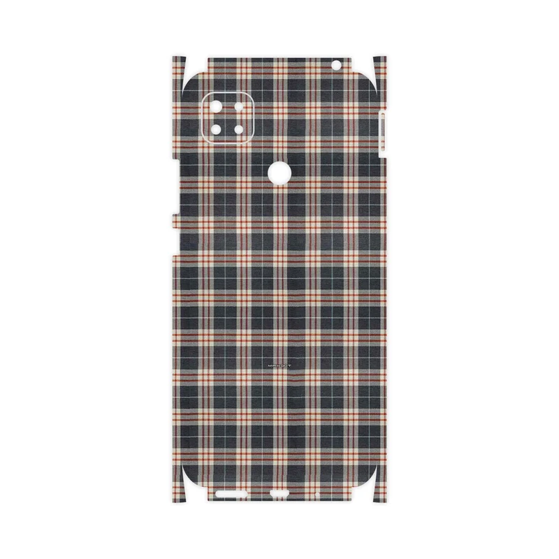 برچسب پوششی ماهوت مدل Fabric Texture 5-FullSkin مناسب برای گوشی موبایل شیائومی Redmi 9 Activ