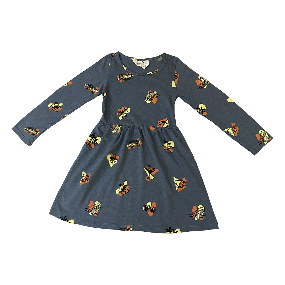 پیراهن دخترانه اچ اند ام مدل 400133