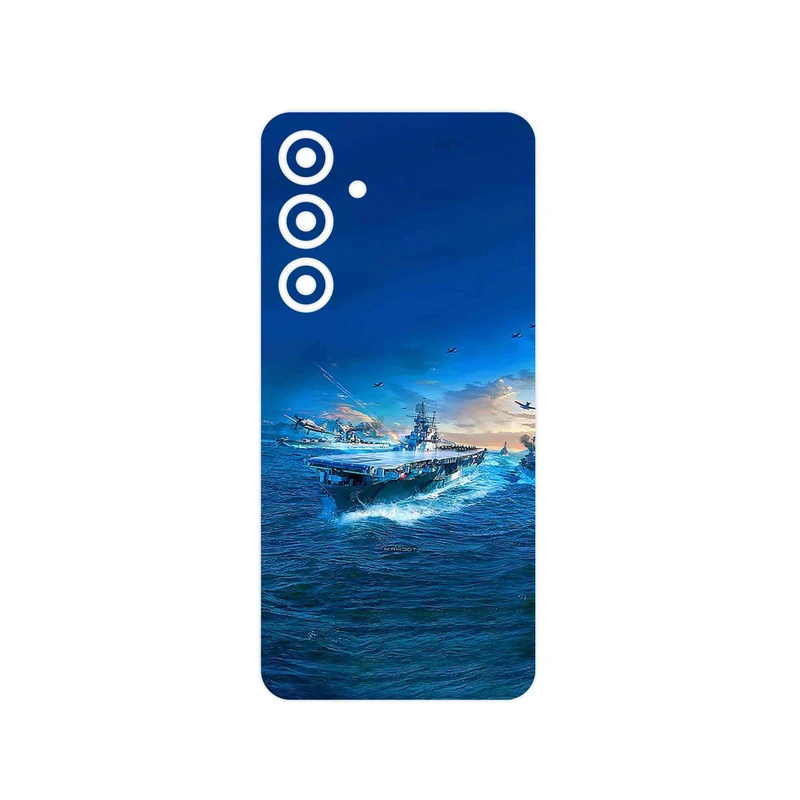 برچسب پوششی ماهوت مدل Warship مناسب برای گوشی موبایل سامسونگ Galaxy S24 FE