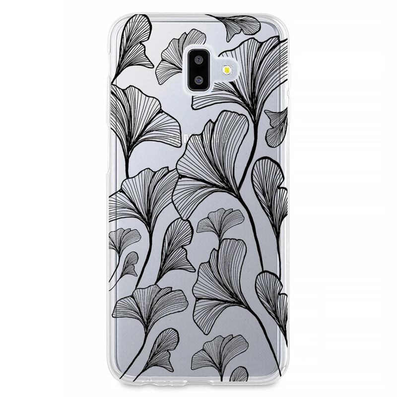 کاور مگافون طرح برگ مدل C51-B مناسب برای گوشی موبایل سامسونگ Galaxy J6 Plus