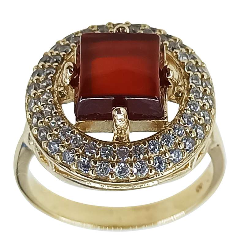 انگشتر زنانه سلین کالا مدل عقیق ce-As214