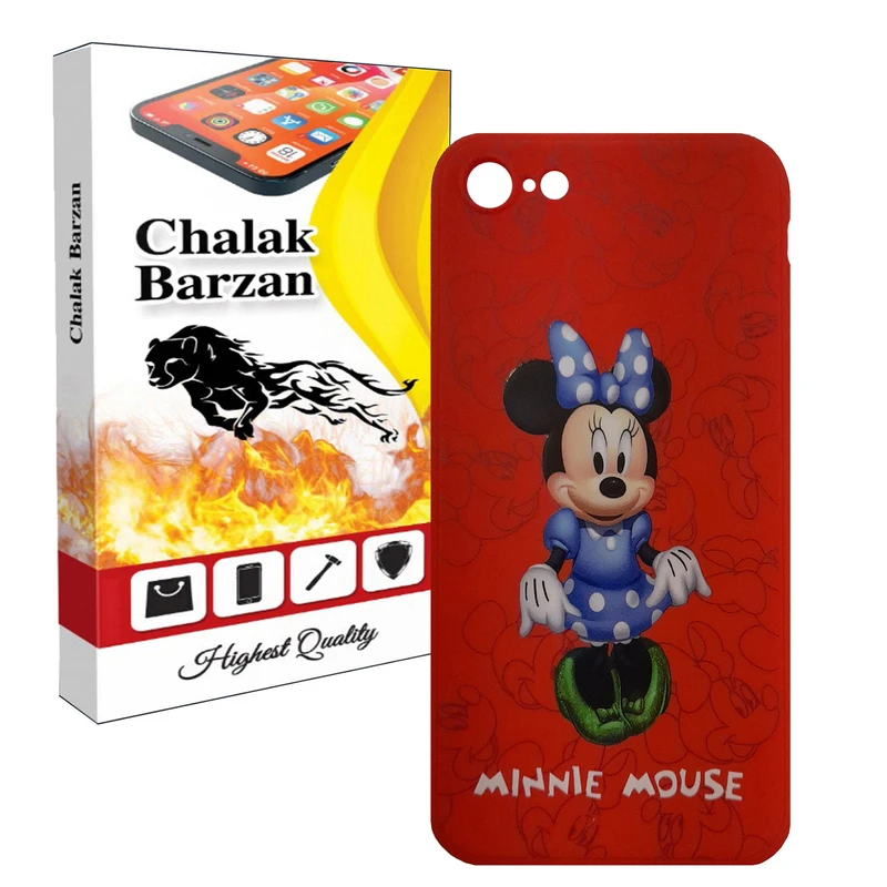   کاور چالاک برزن طرح مینی موس مدل MSAD-01 مناسب برای گوشی موبایل اپل Iphone 7/8 / SE 2020