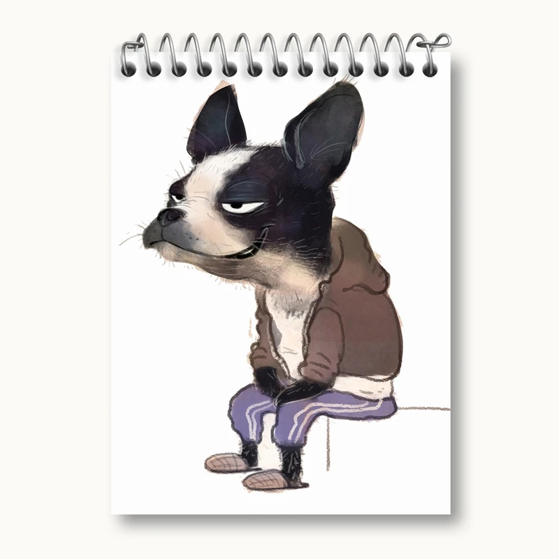 دفتر یادداشت 50 برگ خندالو مدل سگ کد 28398