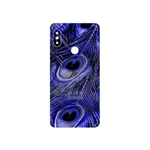 MAHOOT Purple Feather Cover Sticker for Xiaomi Redmi Note 5 Pro